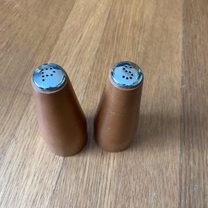Vintage Wooden Salt and Pepper Shakers